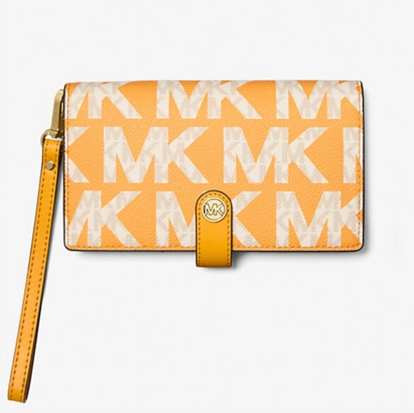 Michael kors Jet Set Small Phone Wristlet Wallet - Picture 10 of 13